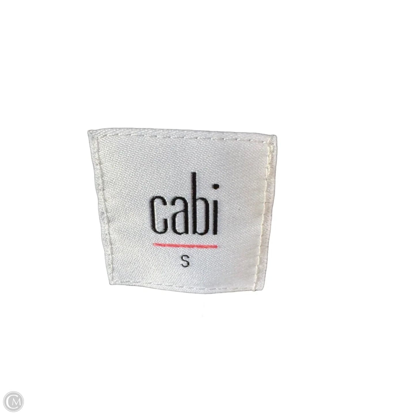 Tunic Short Sleeve By Cabi In Grey, Size: S