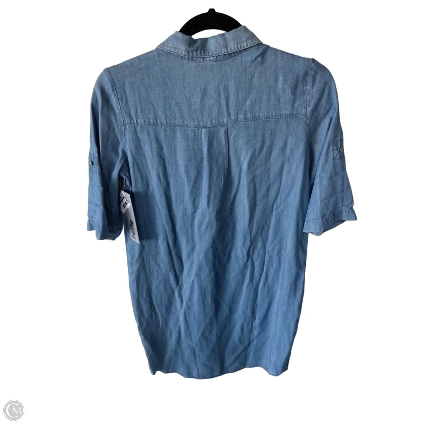 Dress Casual Short By Loft In Blue Denim, Size: Xsp