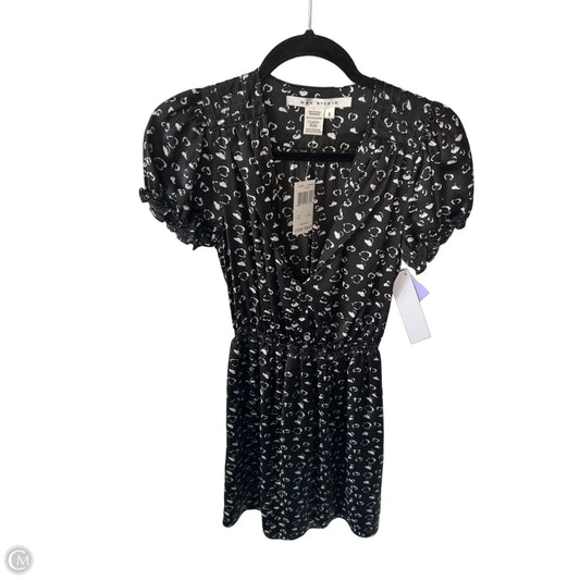 Dress Casual Short By Max Studio In Black & White, Size: S