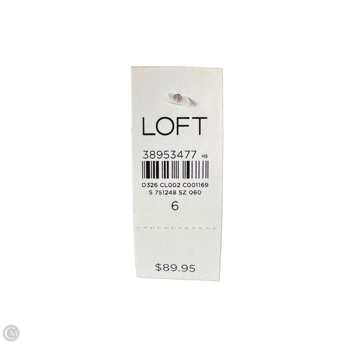 Pants Dress By Loft In Blue Denim, Size: 6