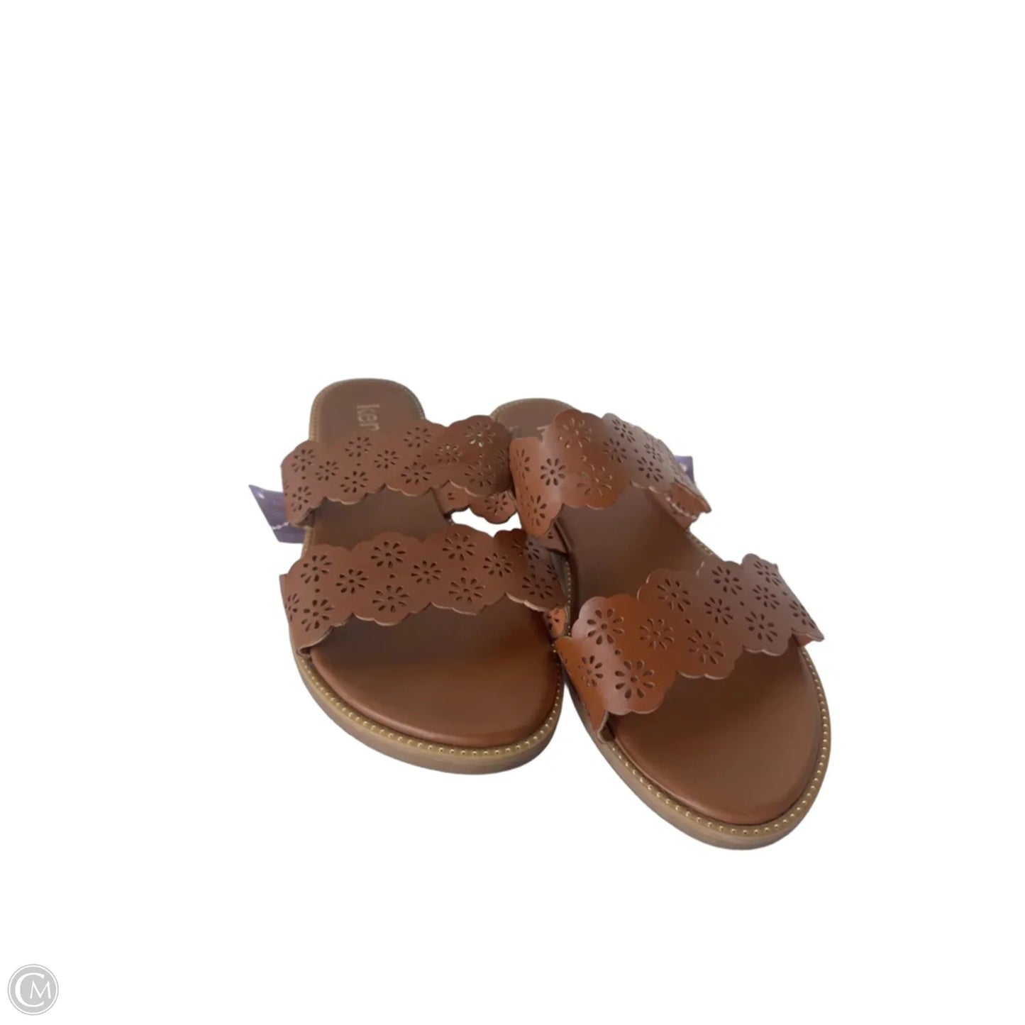 Sandals Flats By Kensie In Brown, Size: 8