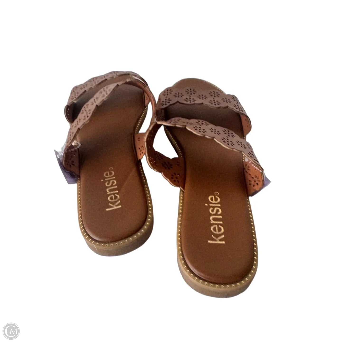 Sandals Flats By Kensie In Brown, Size: 8