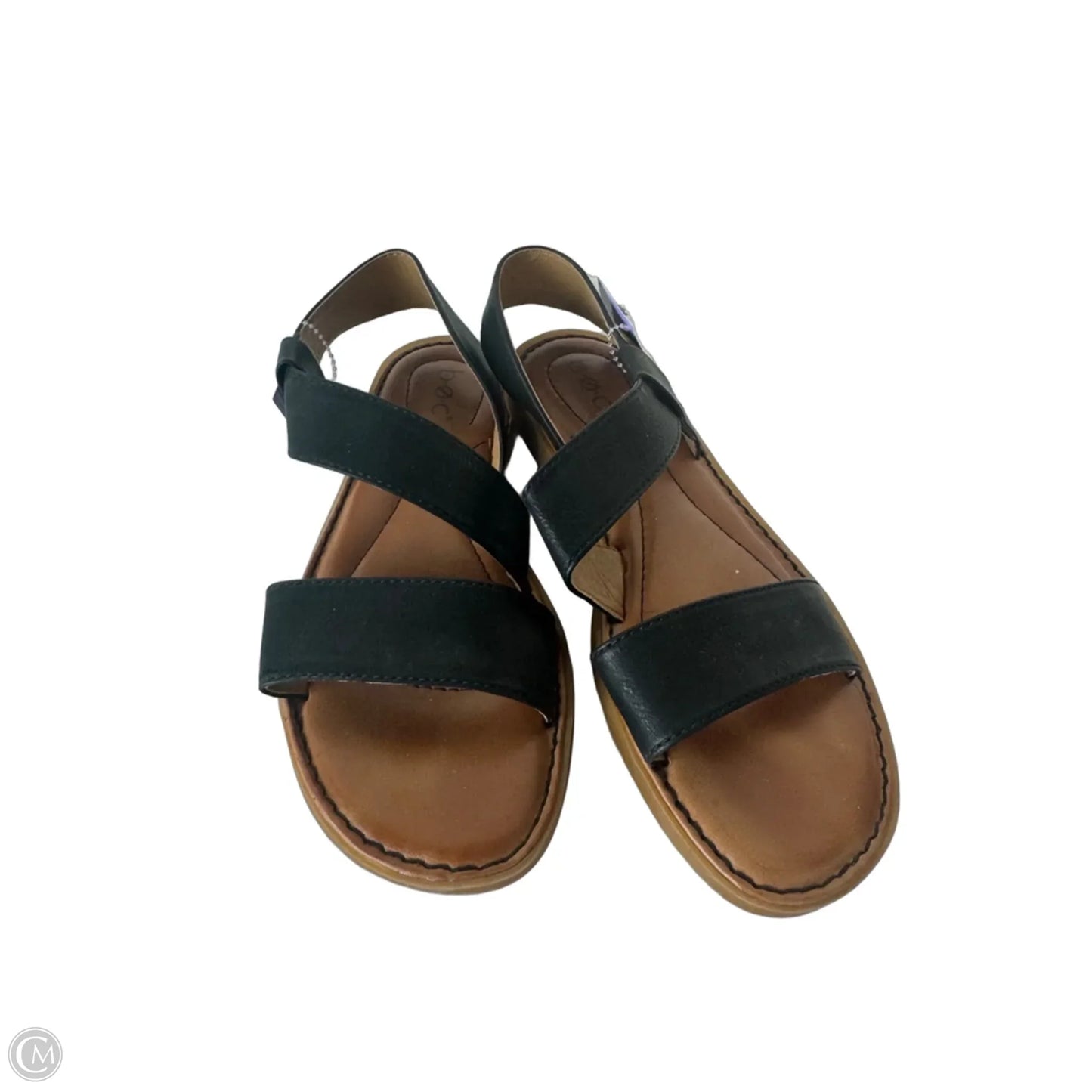 Sandals Flats By Boc In Black & Brown, Size: 7