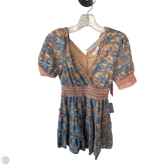 Dress Party Short By Cmc In Blue & Orange, Size: Xs