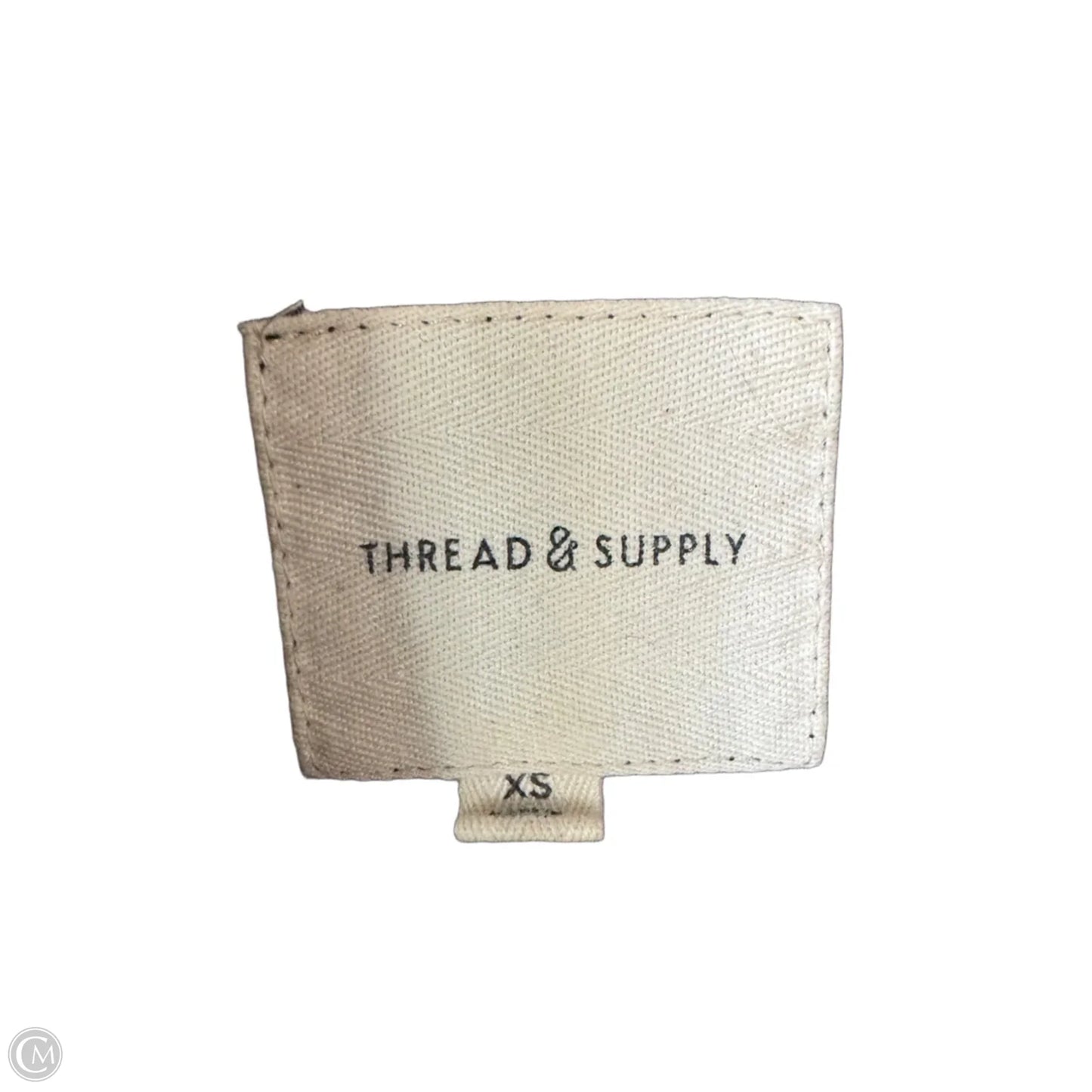Jacket Shirt By Thread And Supply In Grey & Tan, Size: Xs