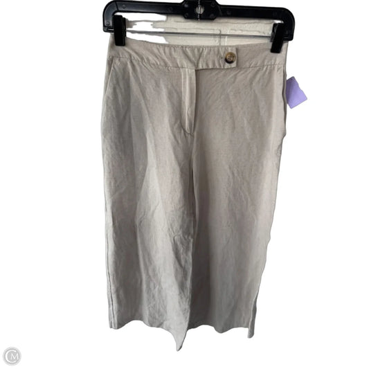 Pants Cropped By H&m In Tan, Size: 0