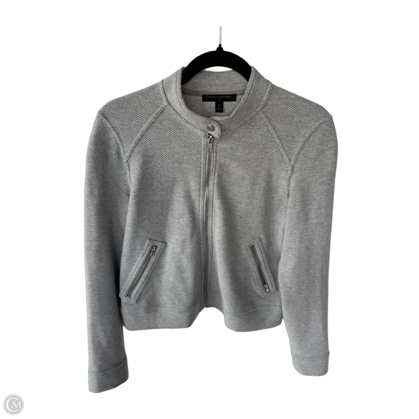 Jacket Other By Banana Republic In Grey, Size: Xs