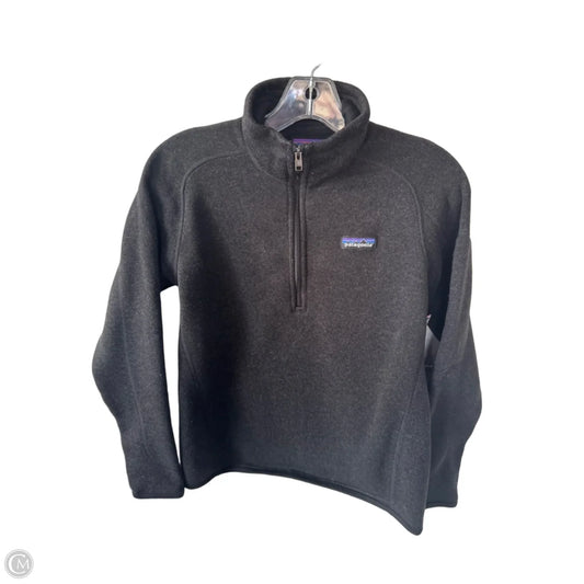 Jacket Fleece By Patagonia In Grey, Size: S