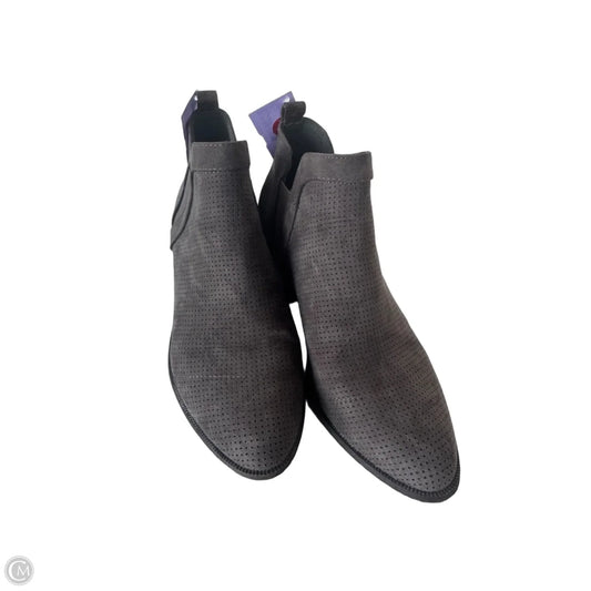 Boots Ankle Heels By Style And Company In Grey, Size: 8