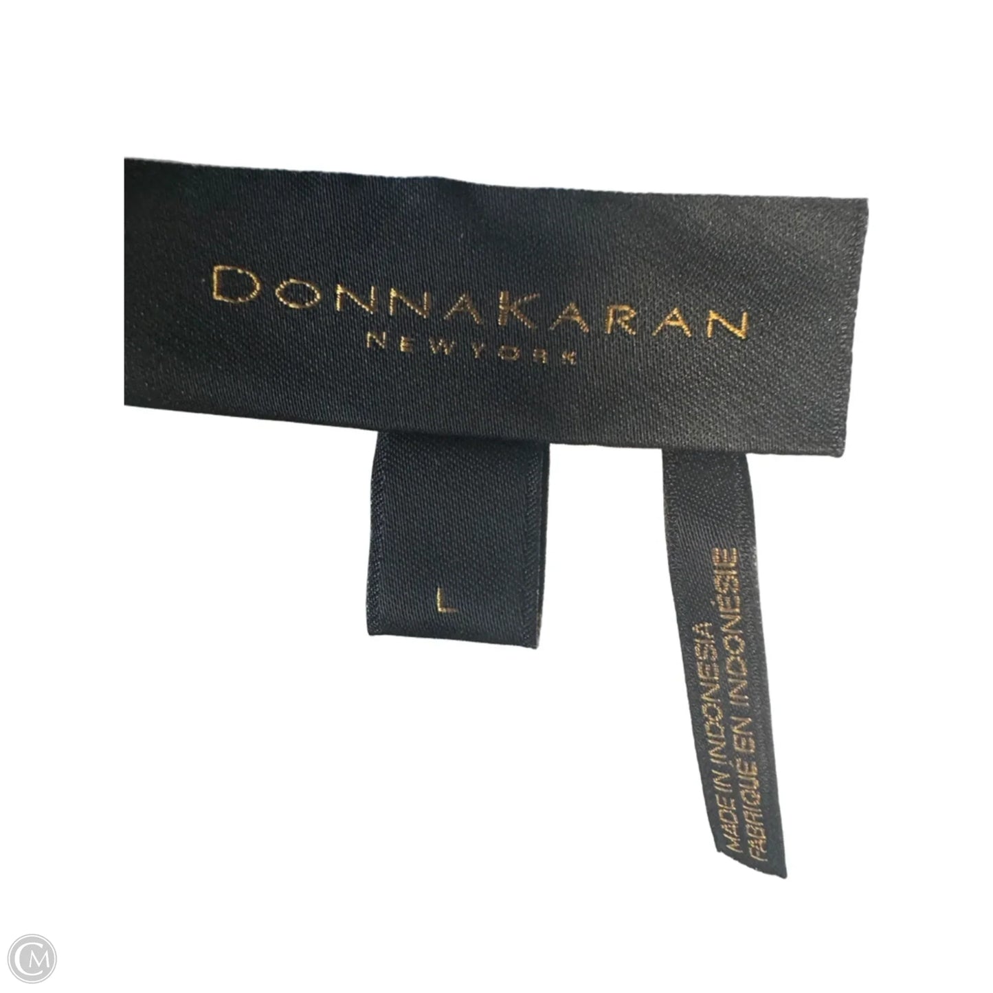 Tunic Long Sleeve By Donna Karan In White, Size: L