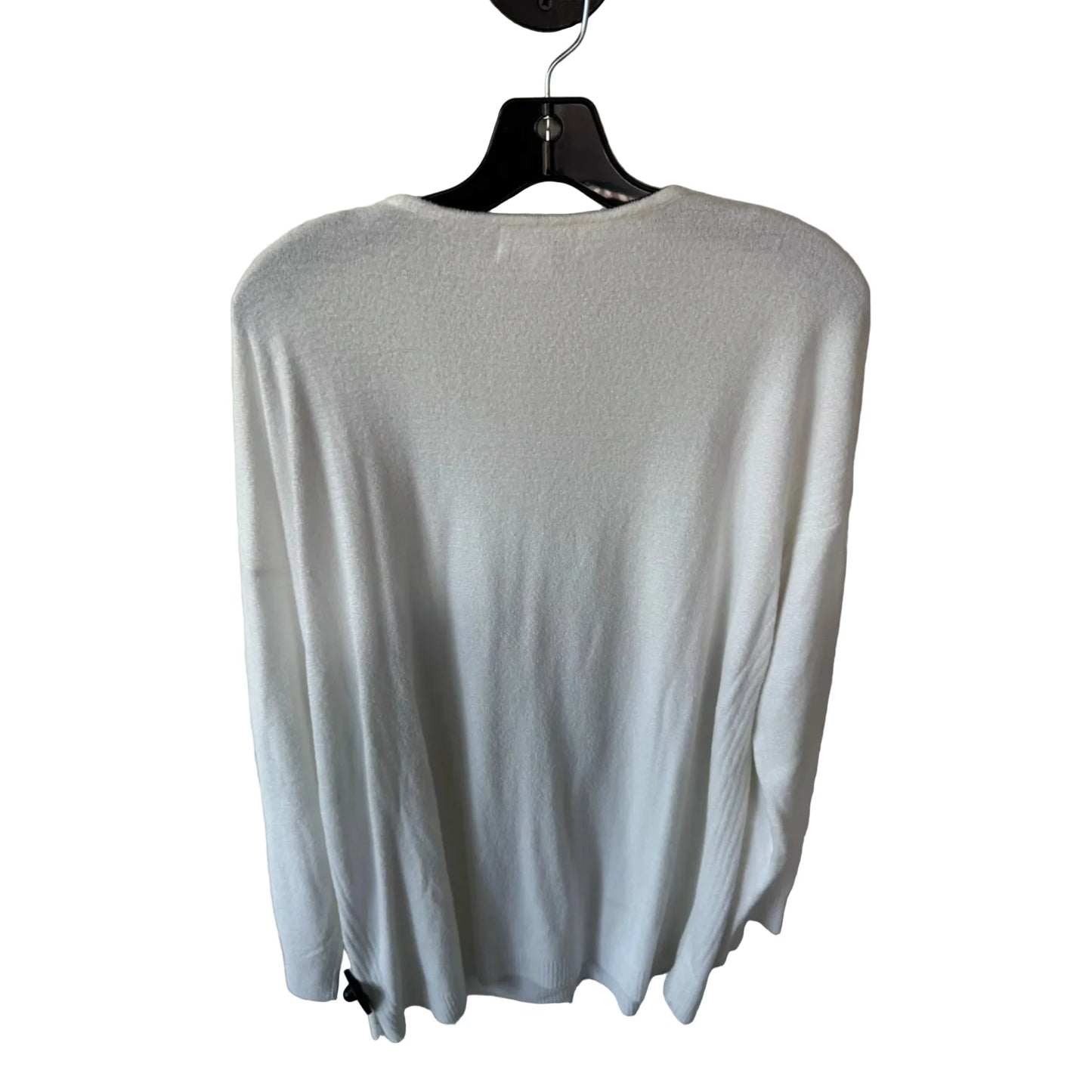 Sweater By Barefoot Dreams In White, Size: Xl
