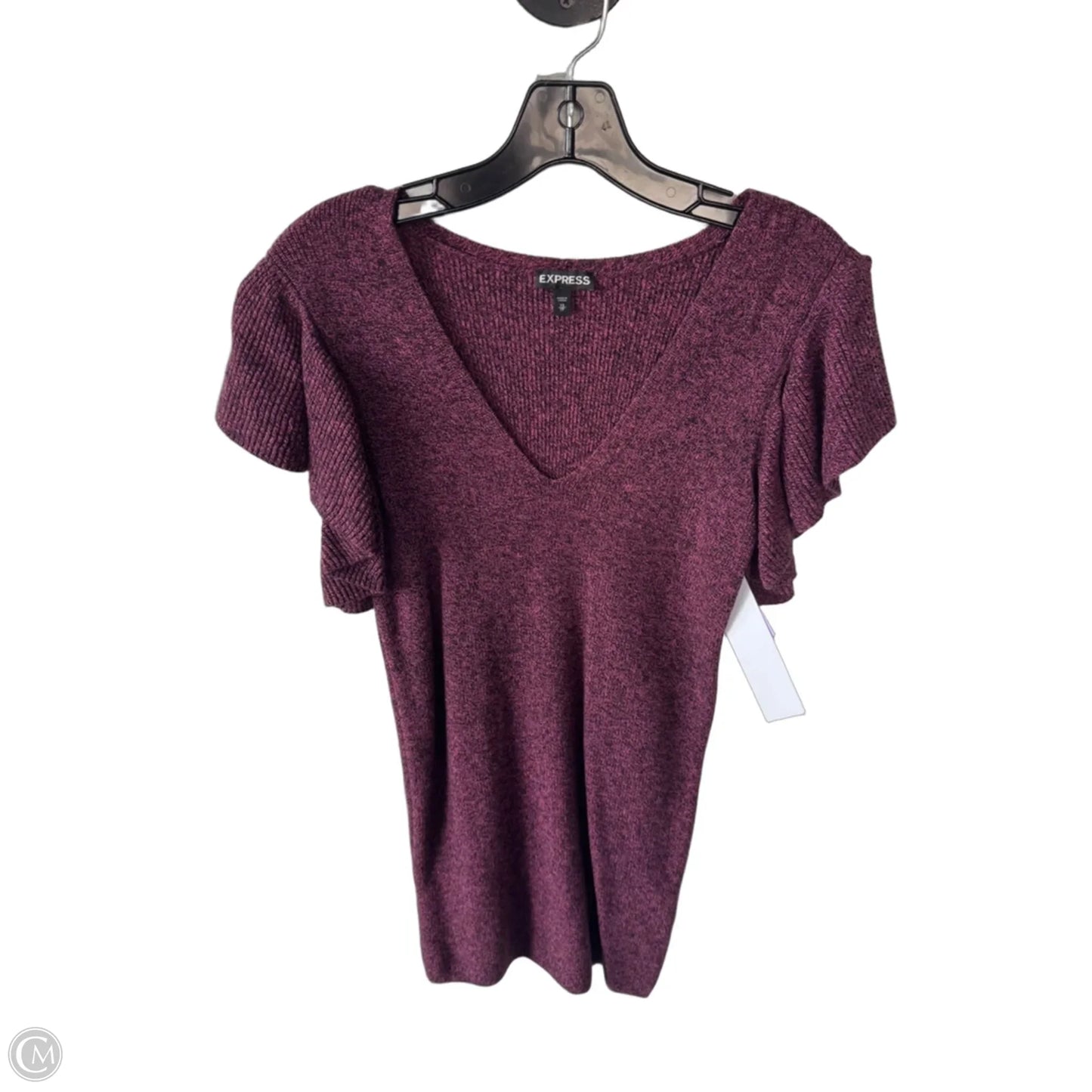 Dress Sweater By Express In Purple, Size: Xs