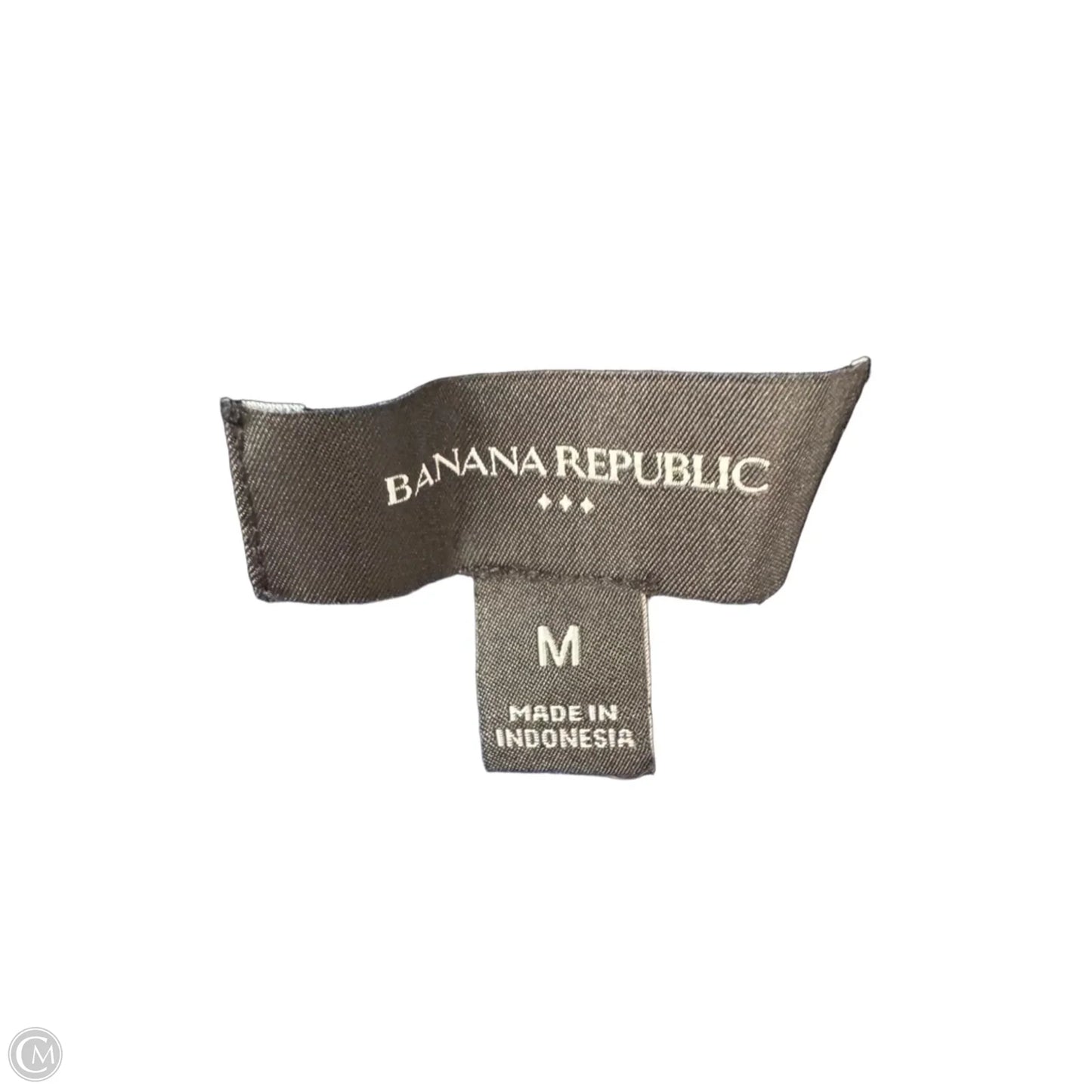Top Sleeveless By Banana Republic In Blue & Red & White, Size: M