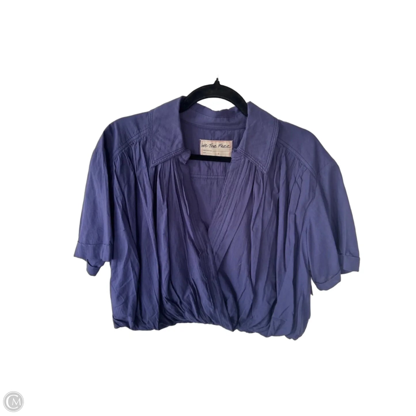 Top Short Sleeve By We The Free In Purple, Size: S