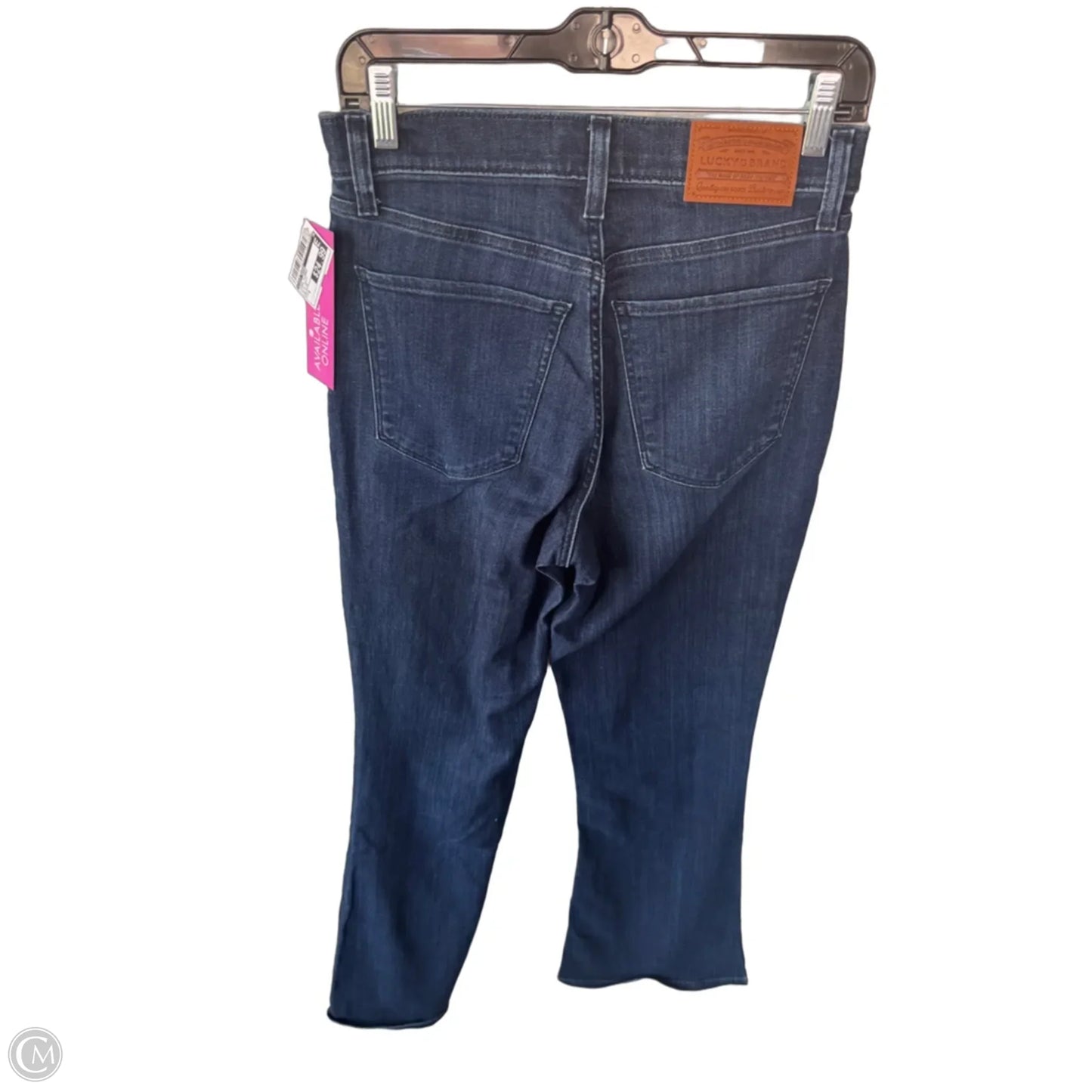 Jeans Flared By Lucky Brand In Blue Denim, Size: 8