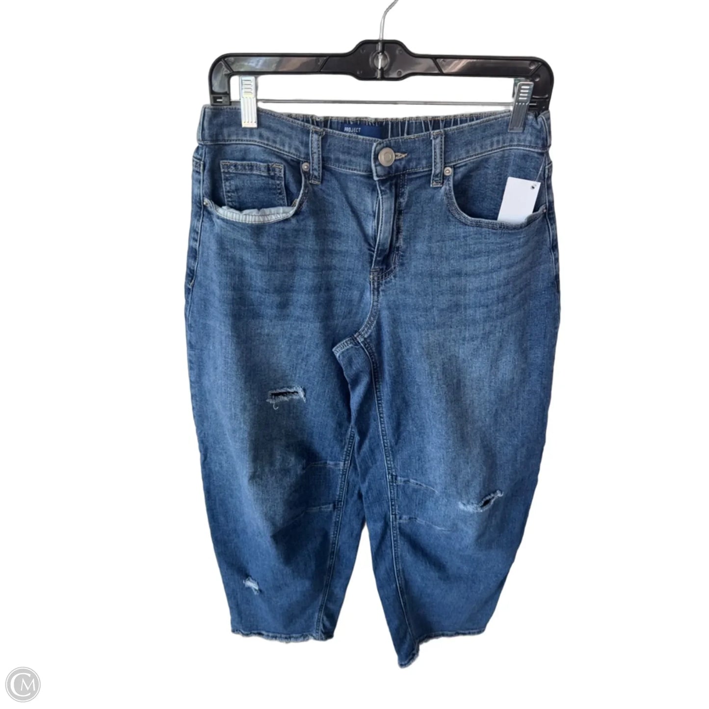 Jeans Wide Leg By Clothes Mentor In Blue Denim, Size: 8