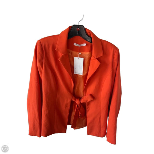 Blazer By Clothes Mentor In Orange, Size: S