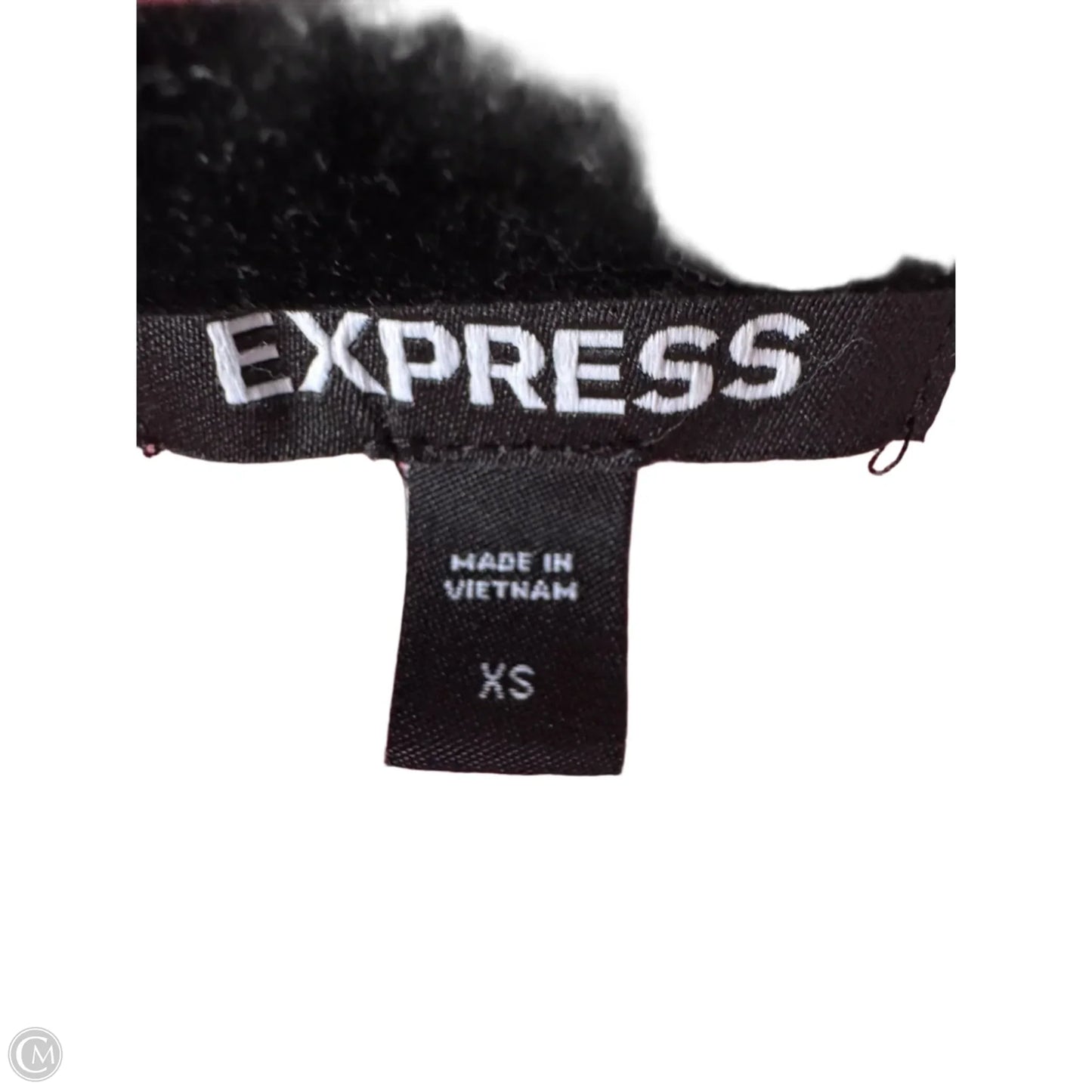 Top Short Sleeve By Express In Pink, Size: Xs