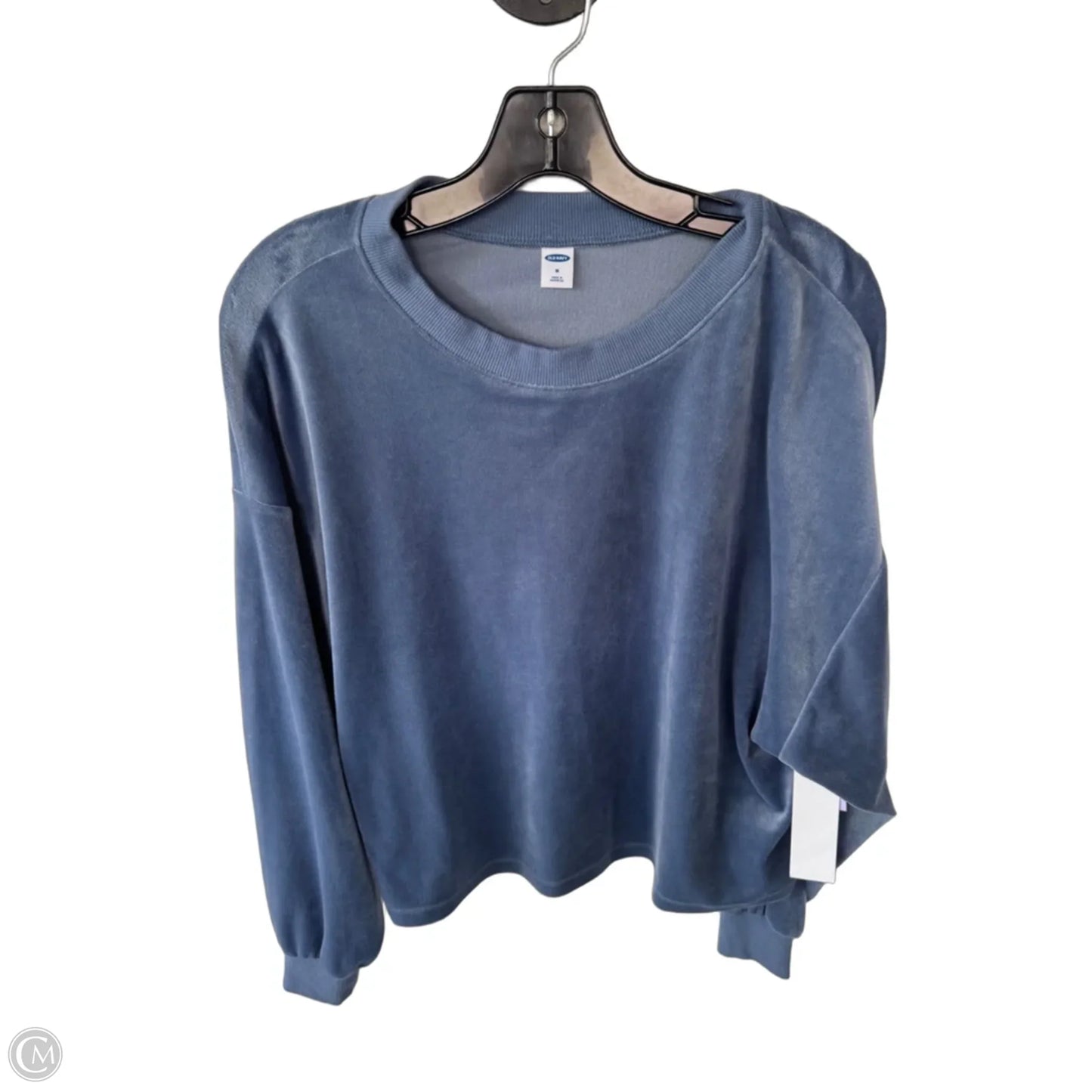Sweatshirt Crewneck By Old Navy In Blue, Size: M