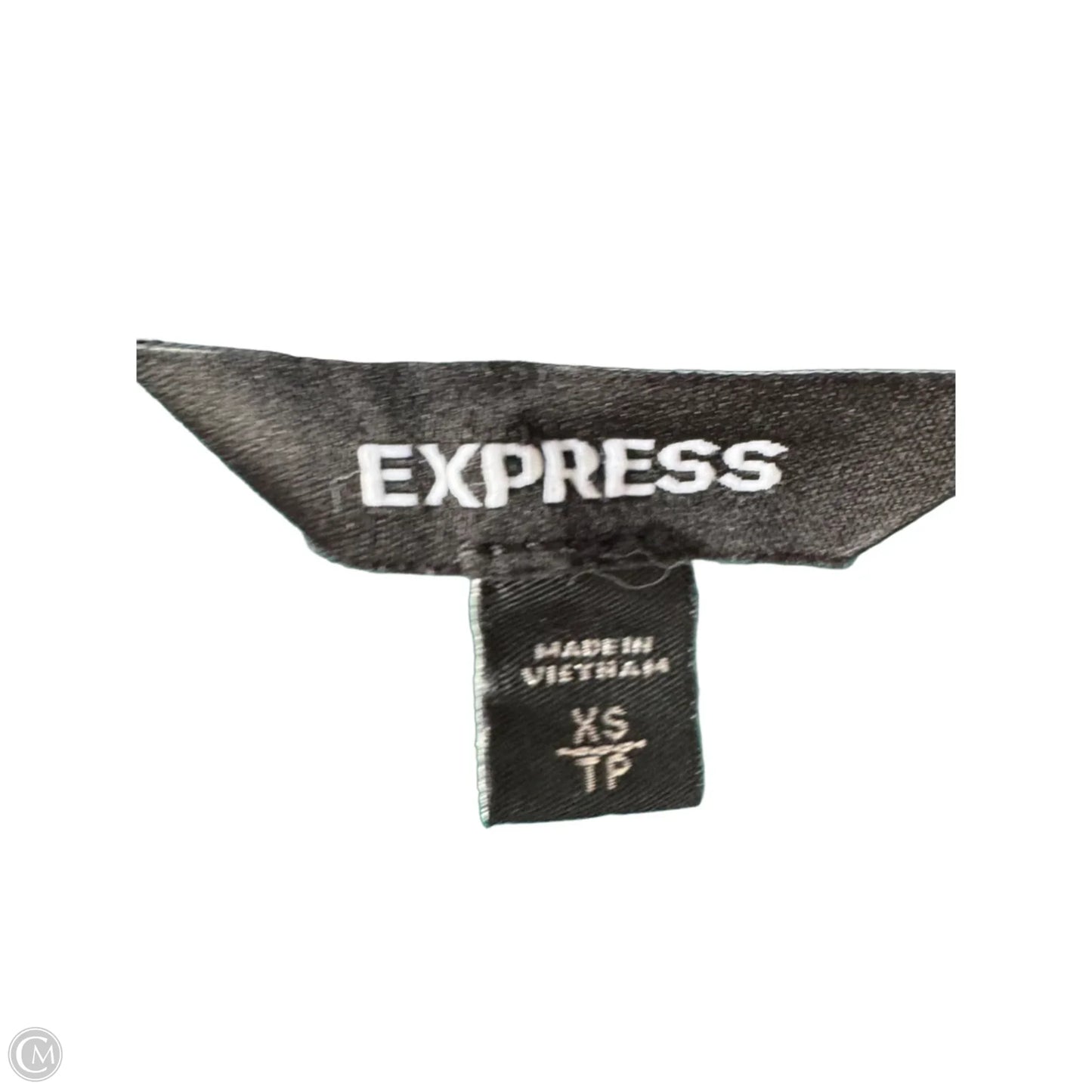 Dress Party Short By Express In Green, Size: Xs