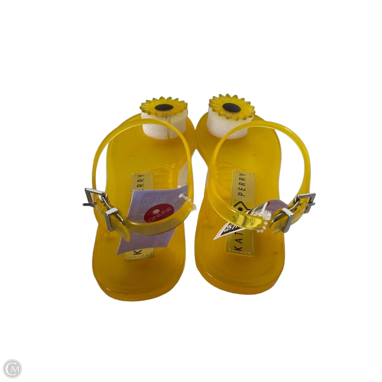 Sandals Flats By Katy Perry In Yellow, Size: 5