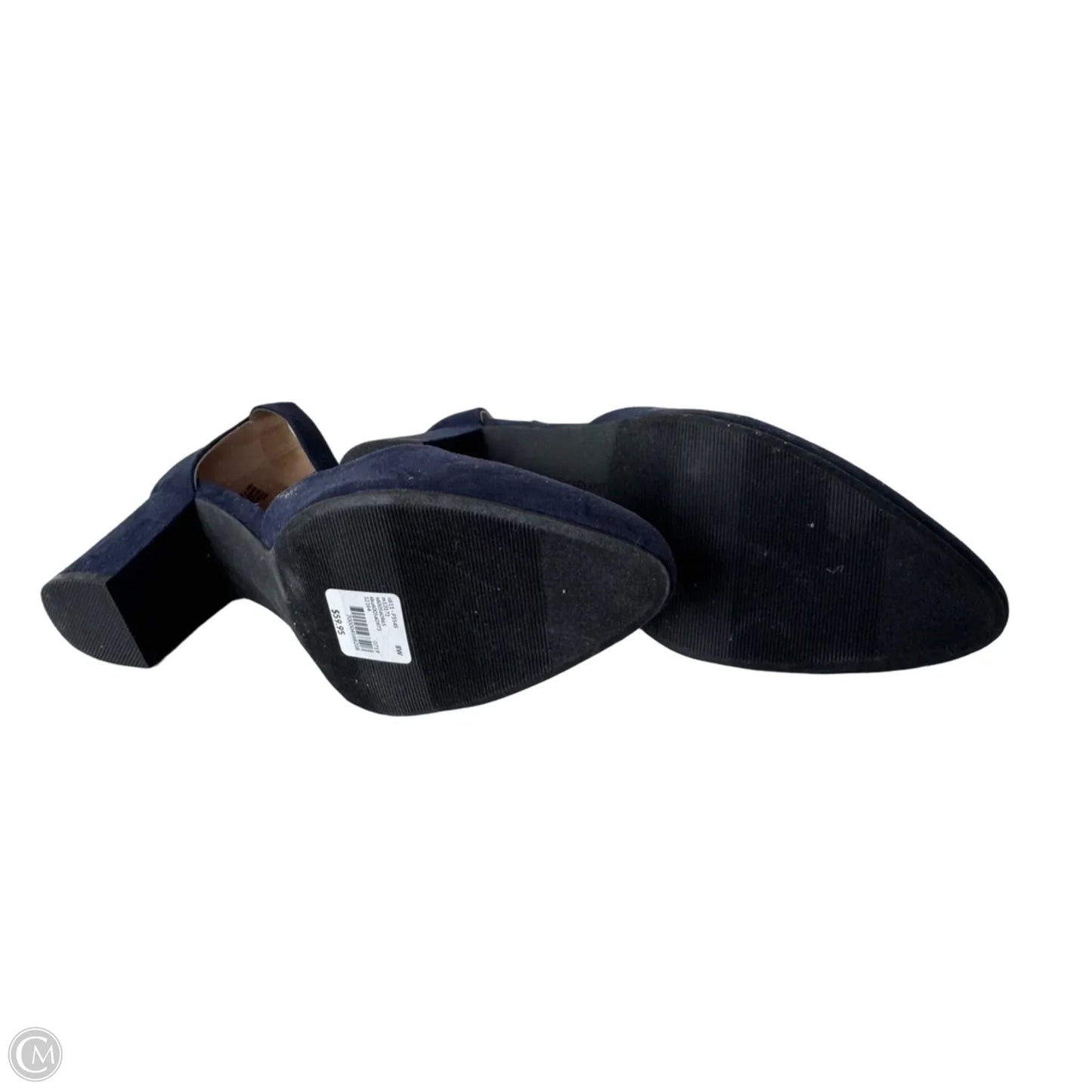 Shoes Heels Block By Lane Bryant In Blue, Size: 9