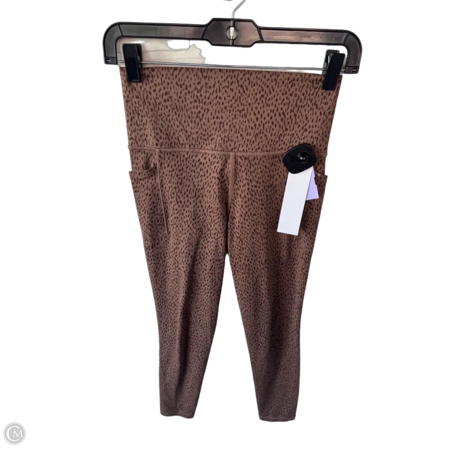 Athletic Leggings By Athleta In Brown, Size: 0