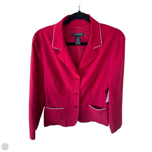 Blazer By Jonathan Martin In Red & White, Size: L