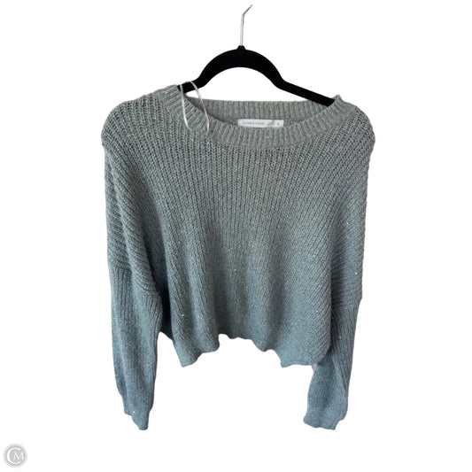 Sweater By Altard State In Green & Silver, Size: M