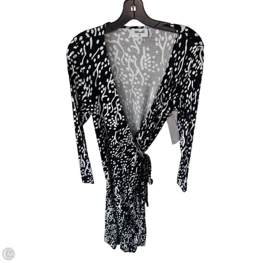 Dress Designer By Diane Von Furstenberg In Black & White, Size: M