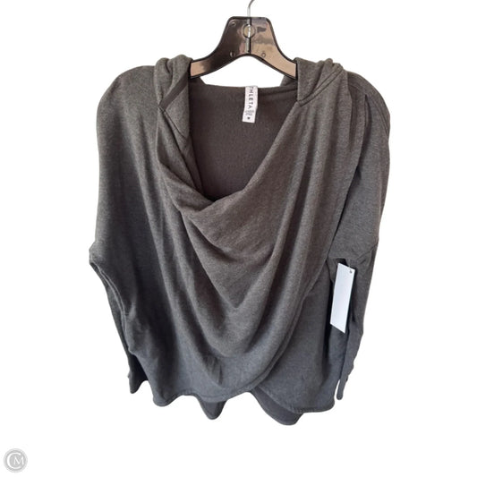 Athletic Sweatshirt Hoodie By Athleta In Grey, Size: M