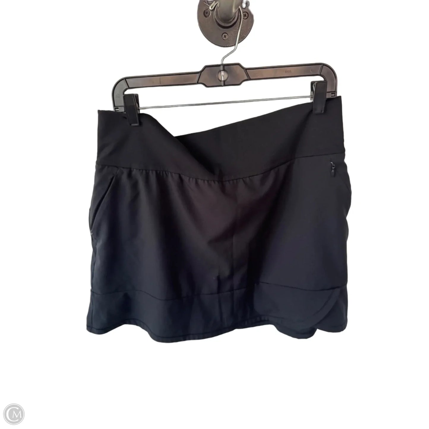 Athletic Skort By Adidas In Black, Size: 12