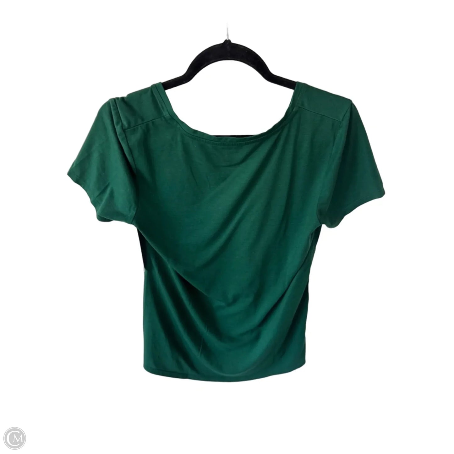Athletic Top Short Sleeve By Athleta In Green, Size: S