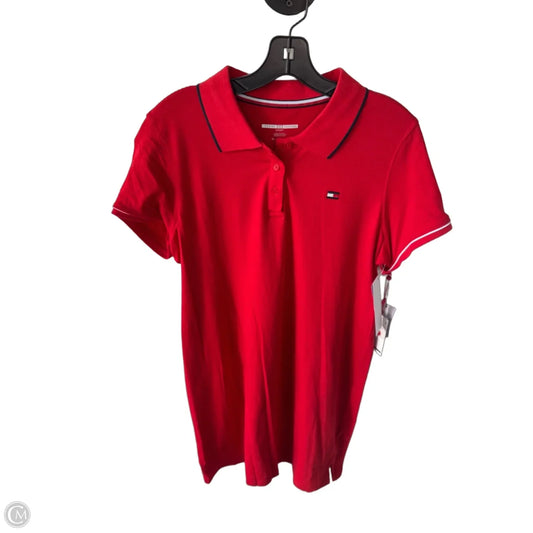 Dress Casual Short By Tommy Hilfiger In Red, Size: Xl