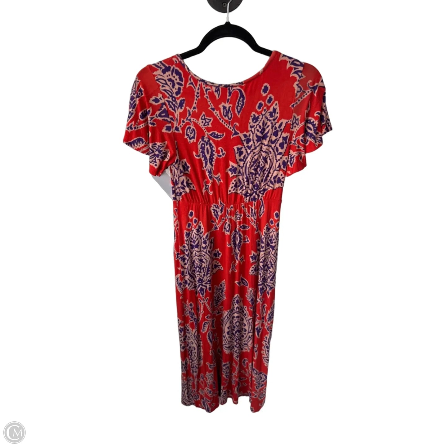Dress Casual Maxi By Akemi And Kin In Orange & Purple, Size: Xsp