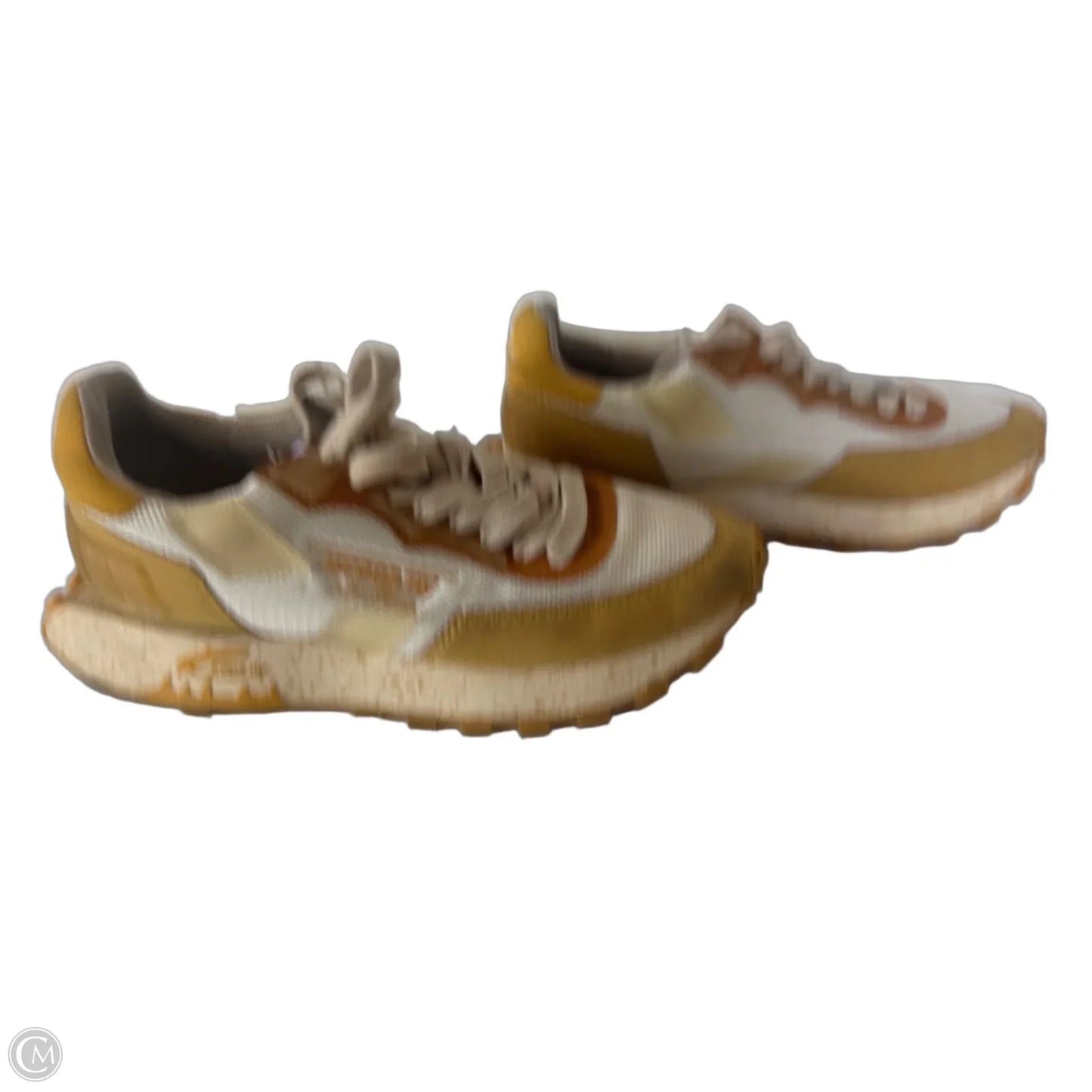 Shoes Sneakers By Circus By Sam Edelman In Tan & Yellow, Size: 7