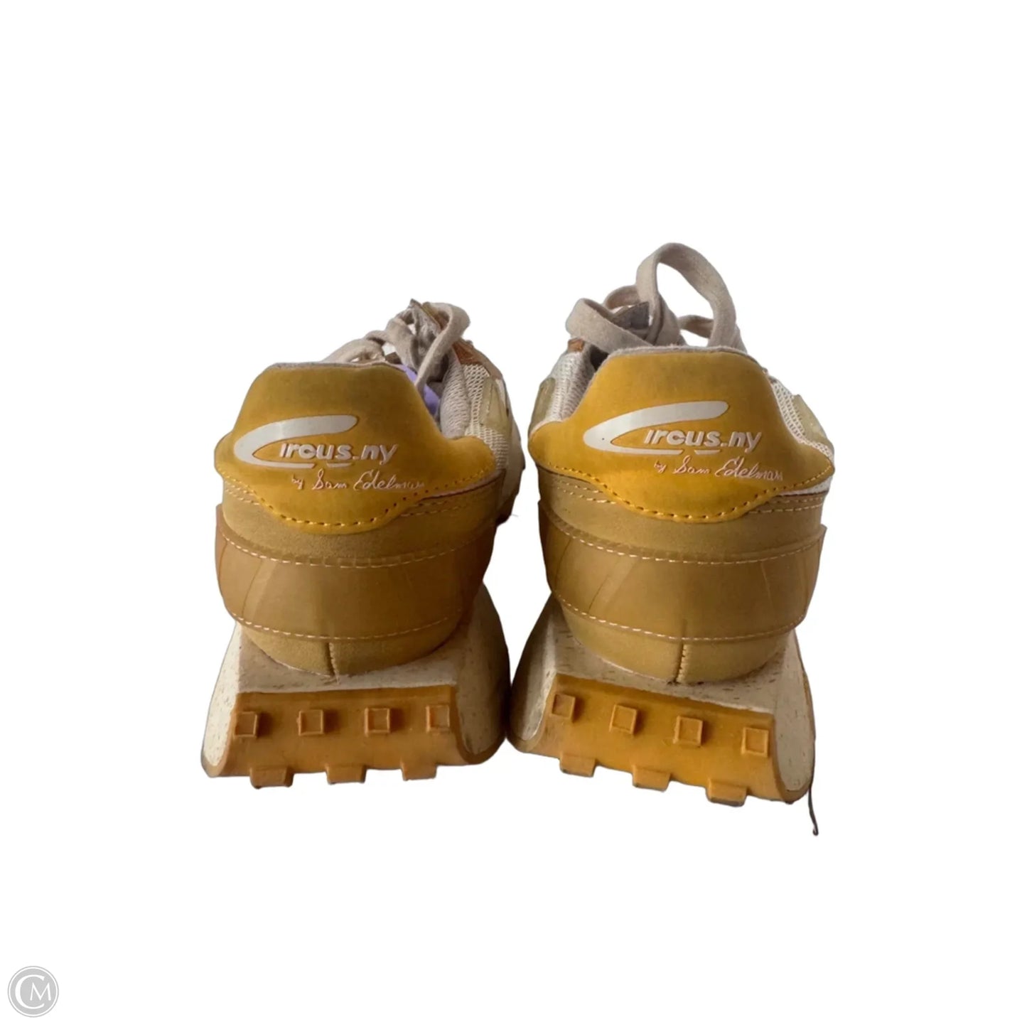 Shoes Sneakers By Circus By Sam Edelman In Tan & Yellow, Size: 7
