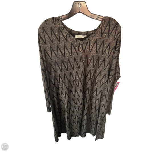 Dress Work By Clothes Mentor In Black & Brown, Size: M