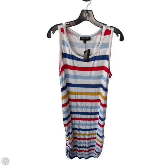 Dress Casual Maxi By Lane Bryant In Blue & Red & White, Size: L