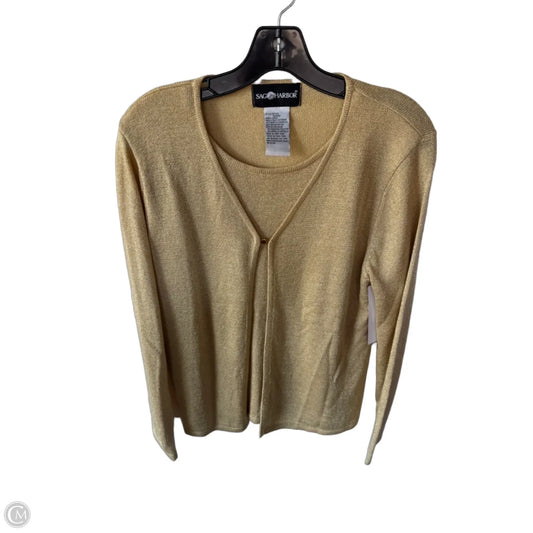 Sweater By Sag Harbor In Gold, Size: S