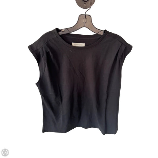 Top Sleeveless By Treasure And Bond In Black, Size: L