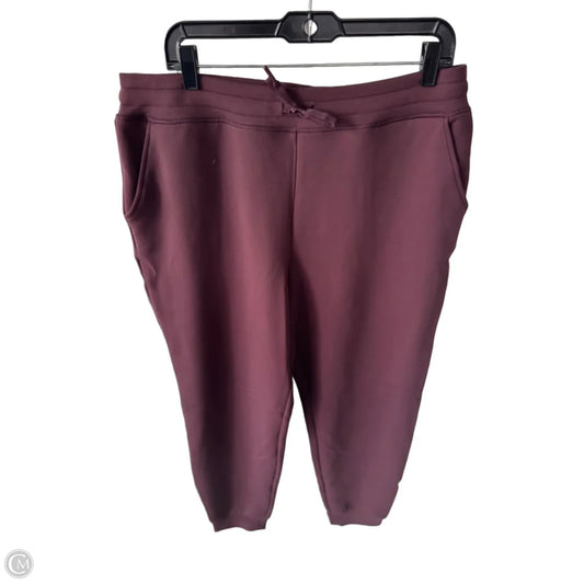 Pants Joggers By 32 Degrees In Maroon, Size: 12