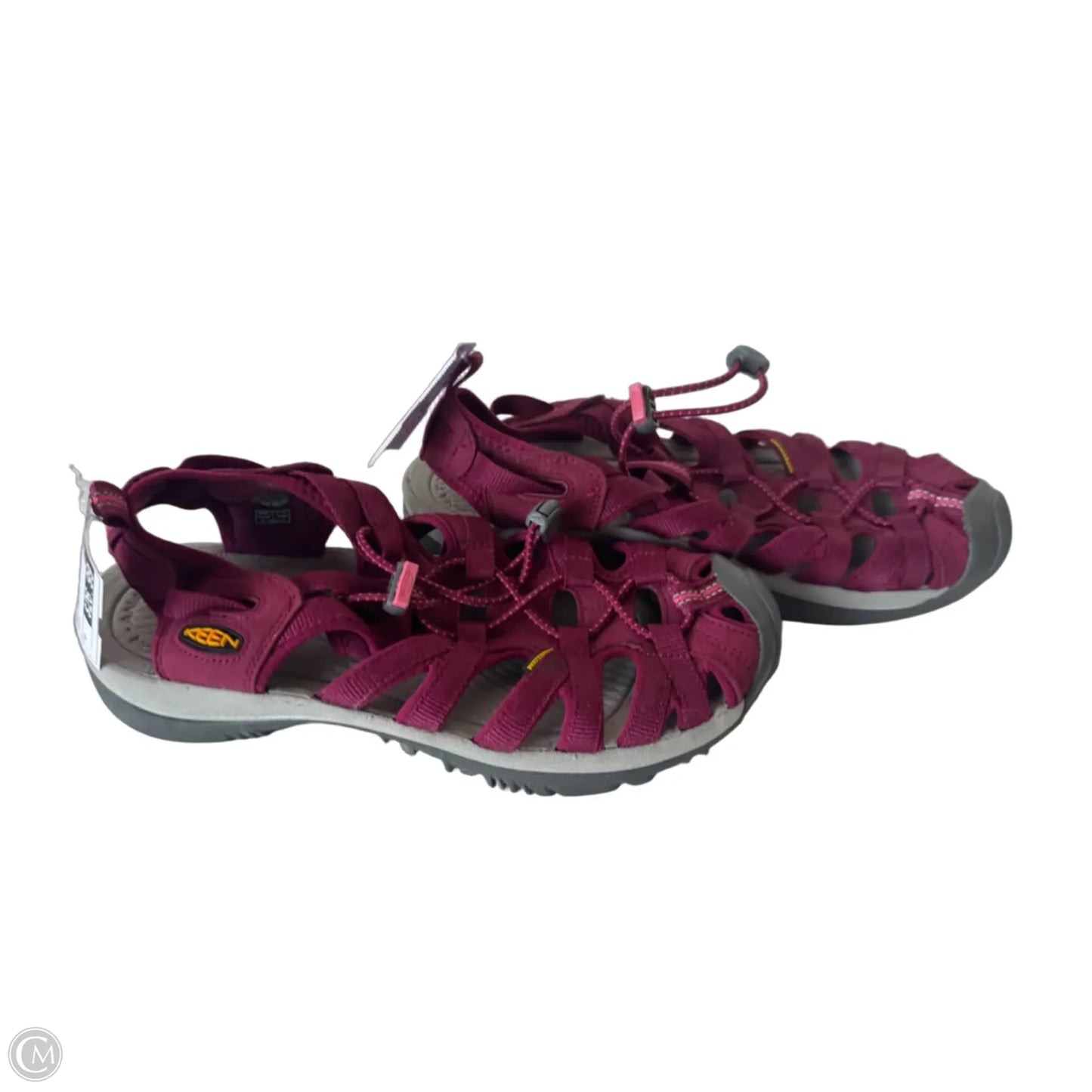 Shoes Athletic By Keen In Maroon, Size: 8
