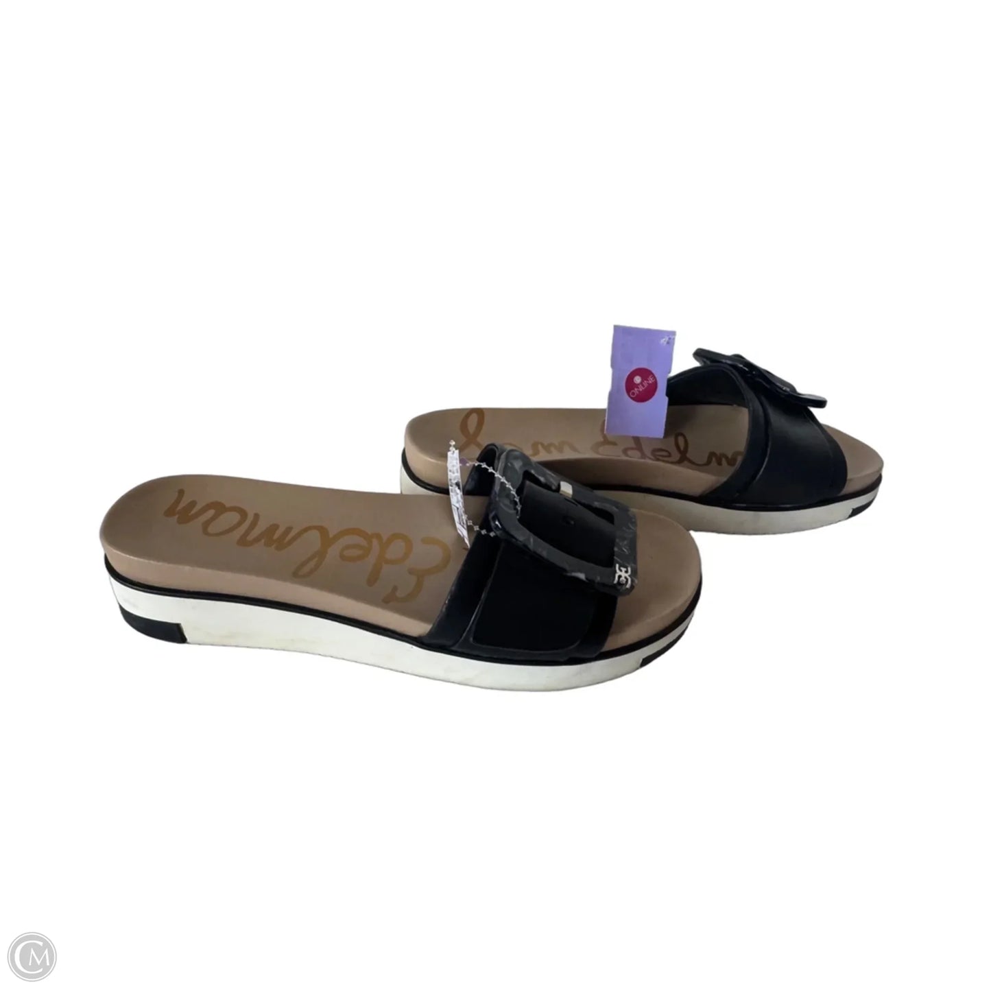 Sandals Flats By Sam Edelman In Black, Size: 6.5