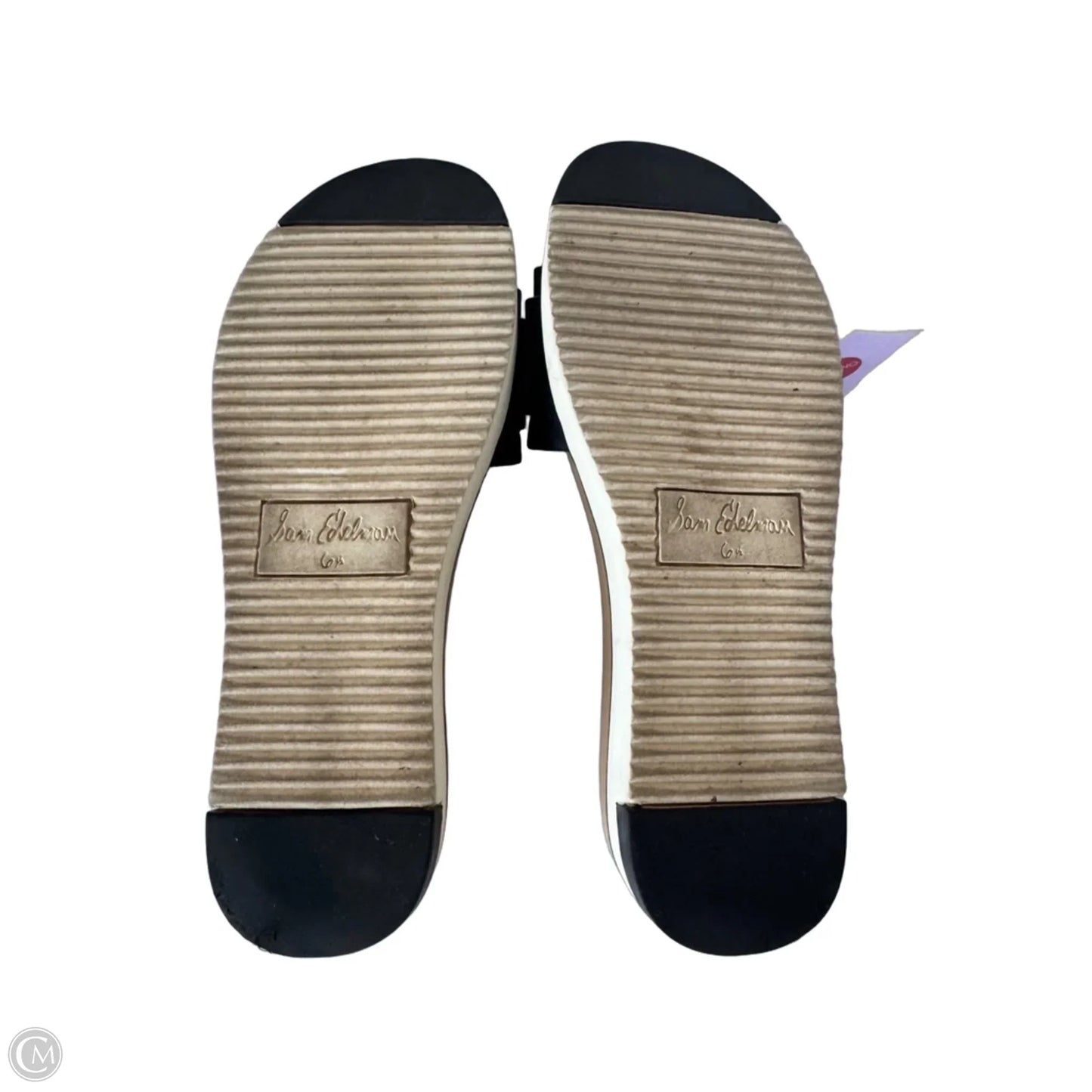 Sandals Flats By Sam Edelman In Black, Size: 6.5