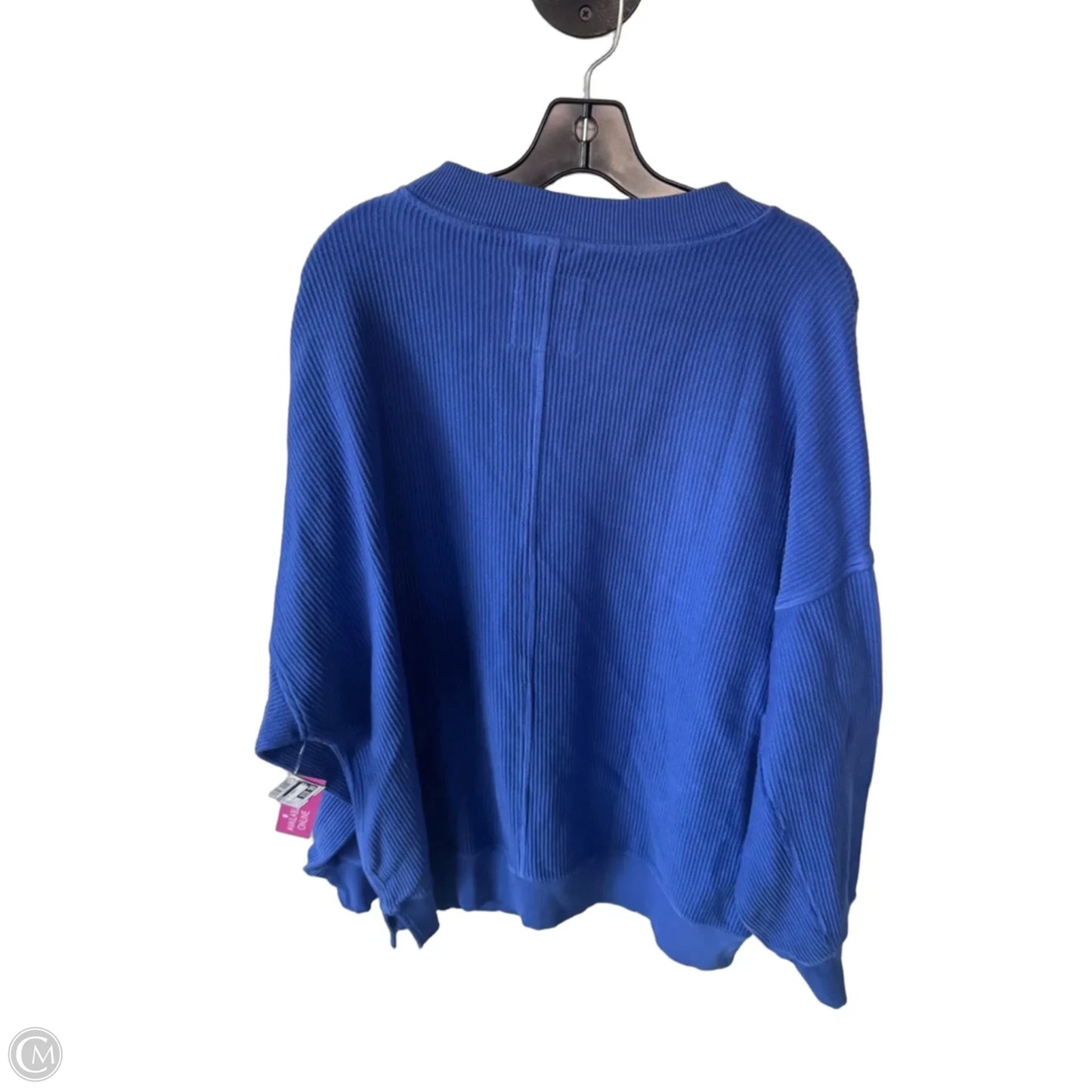 Sweatshirt Crewneck By Aerie In Blue, Size: L