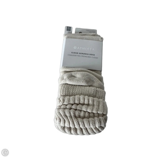 Socks By Athleta In Tan, Size: M