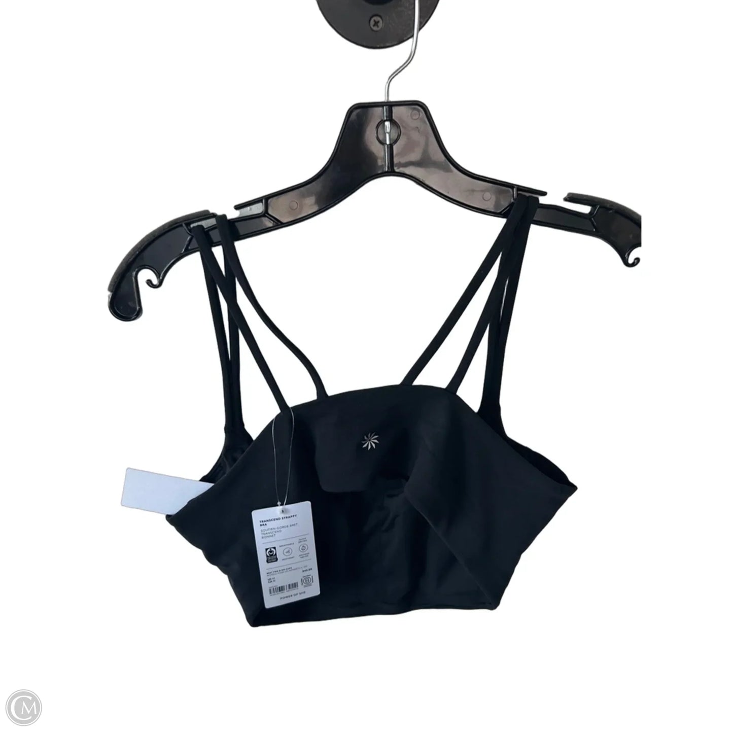 Athletic Bra By Athleta In Black, Size: M