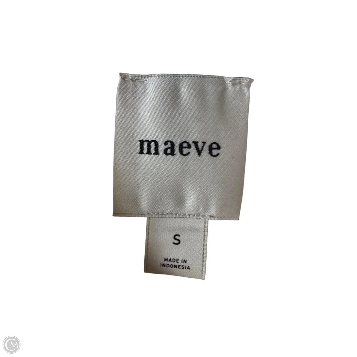 Top Short Sleeve By Maeve In White, Size: S