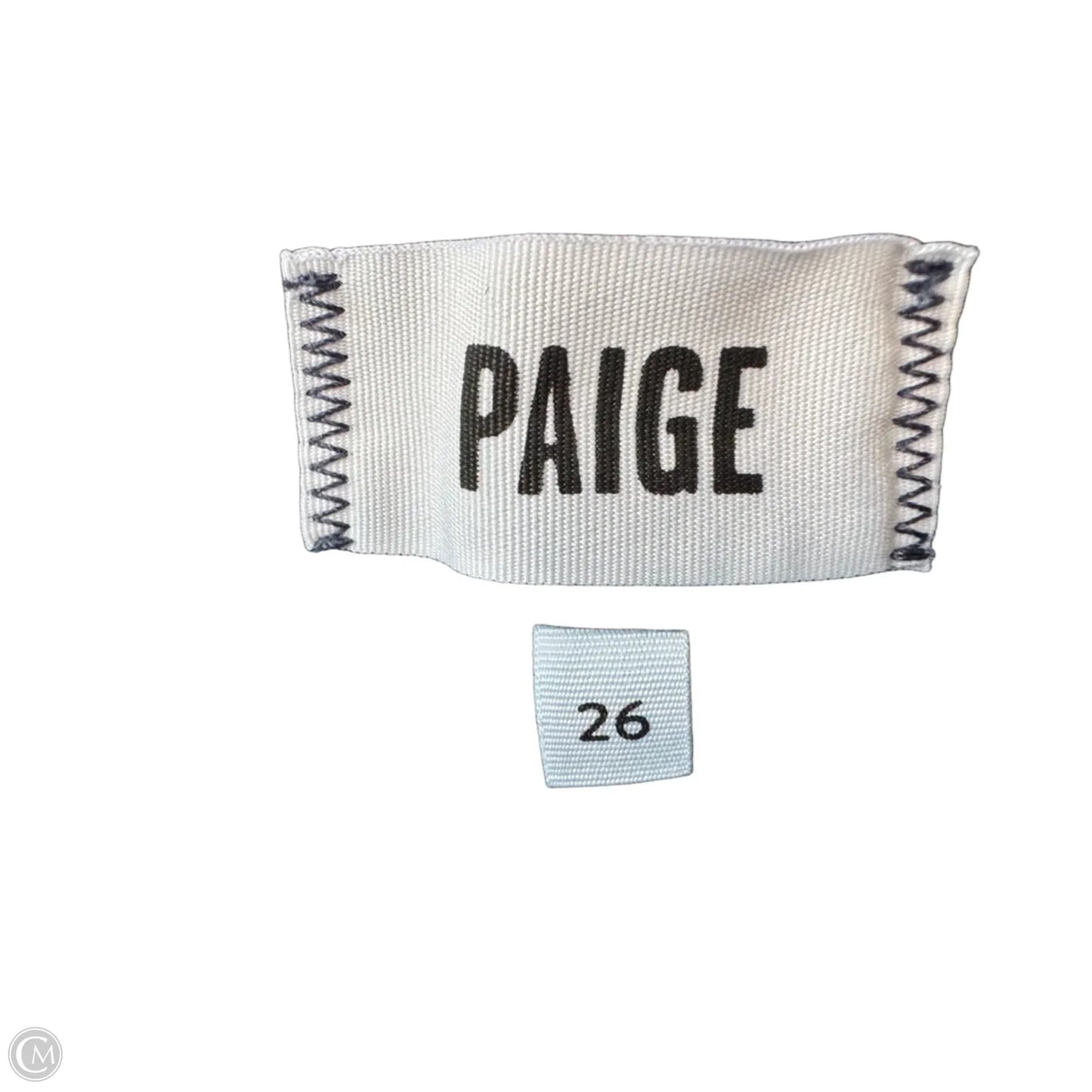 Jeans Wide Leg By Paige In Blue Denim, Size: 2